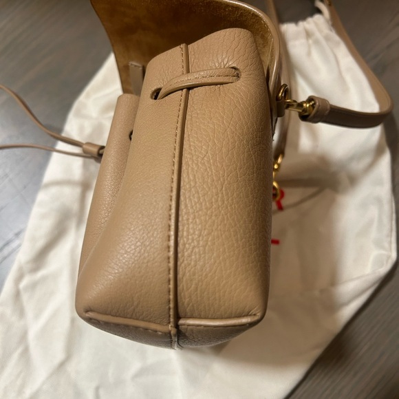 Mansur Gavriel Women Mini Soft Lady Bag In Sand - Picture 9 of 10